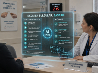 An AI-Powered Decision Support System in Smoking Cessation Clinics